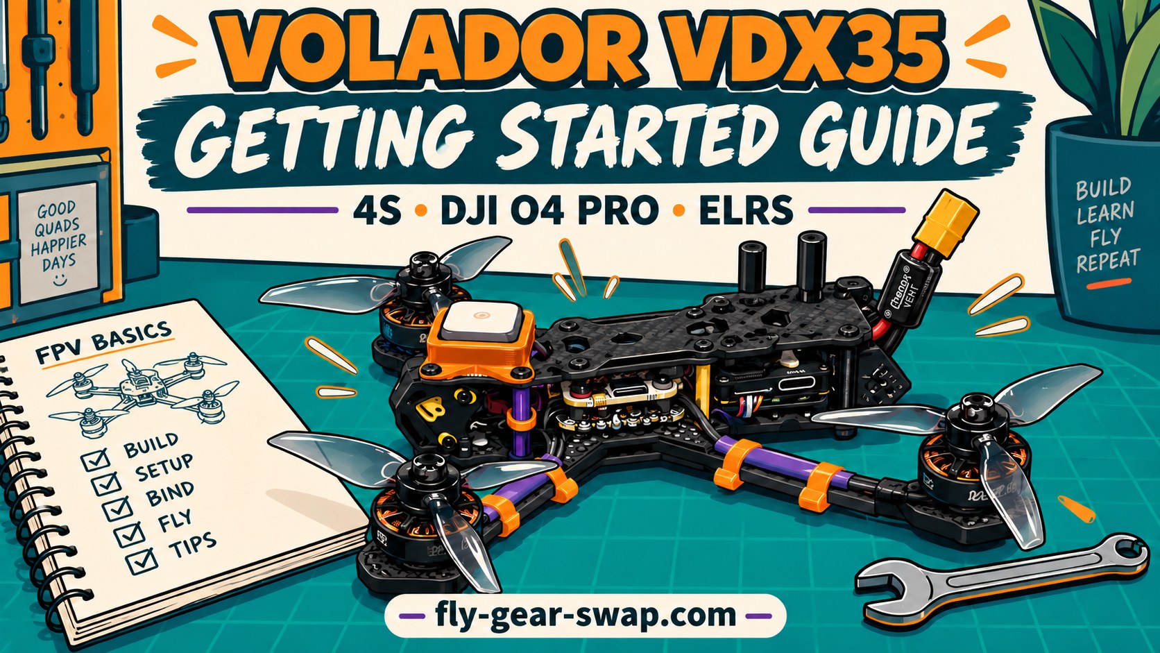 Volador VDX35 build reference