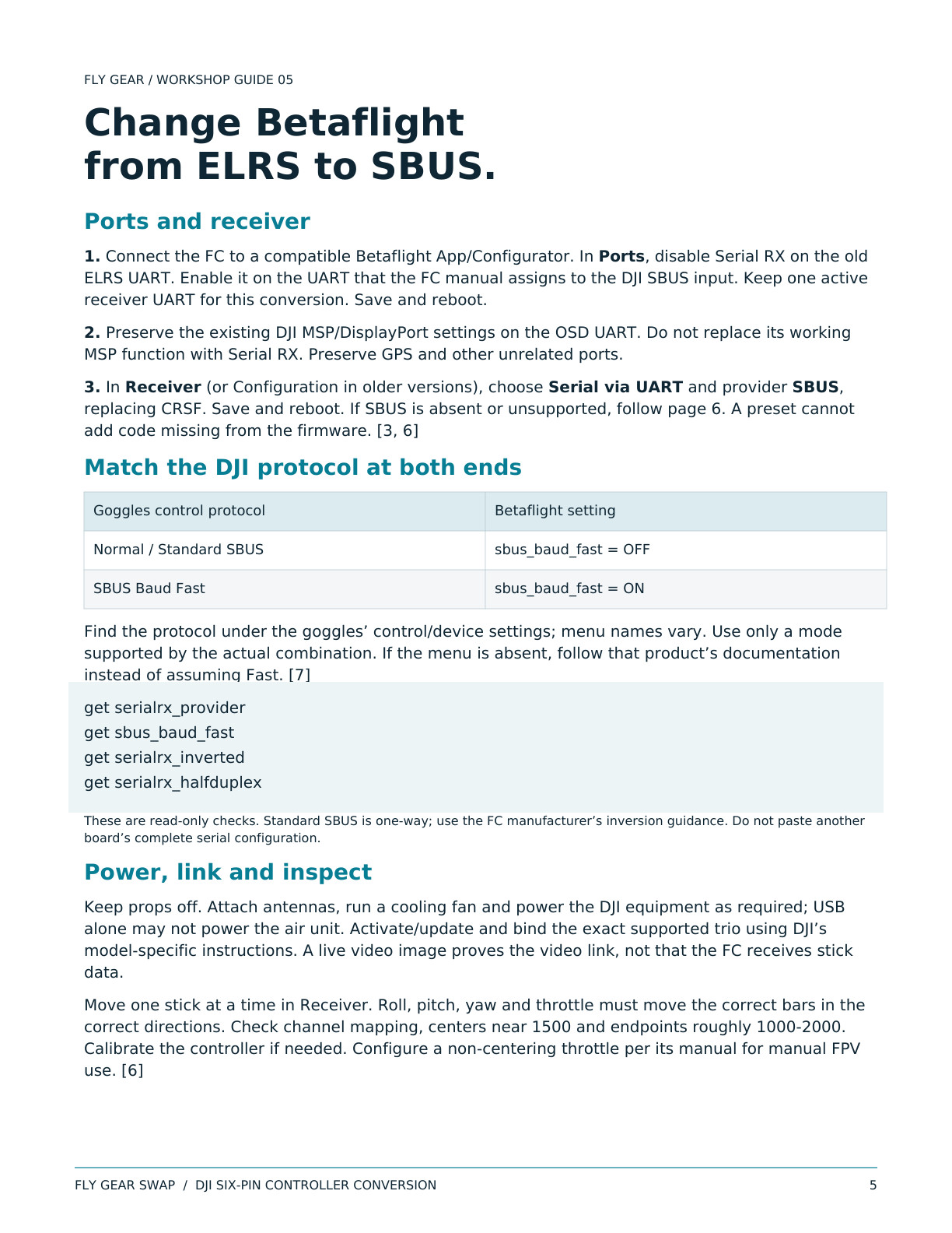 DJI six-pin controller conversion guide - page 5 of 10